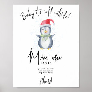 Penguin - mum-osa bar poster