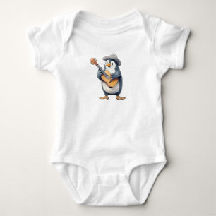 PENGUIN MUSICIAN BABY BODYSUIT