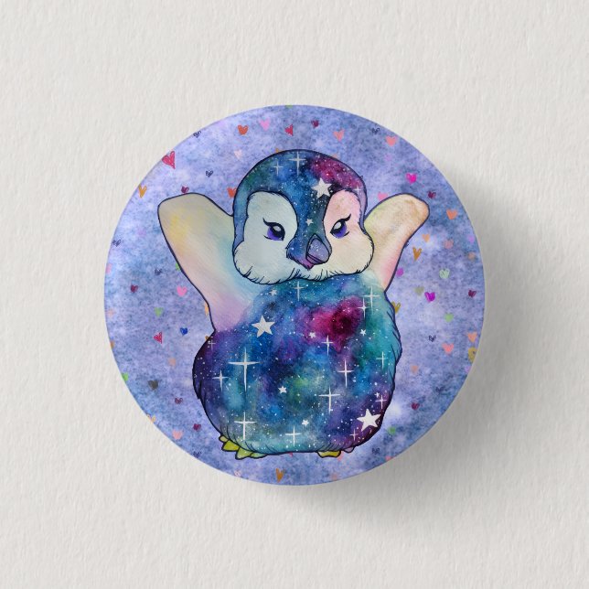 Penguin named Button (Front)