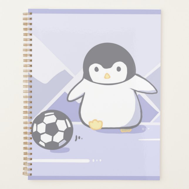 penguin notebook planner (Front)