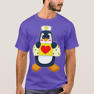 Penguin Nurse Plaster T-Shirt