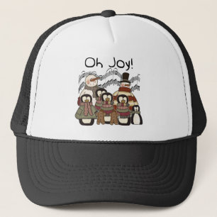 Penguin Oh Joy Christmas Tshirts and Gifts Trucker Hat