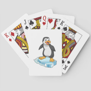 Penguin on Ice floe Playing Cards