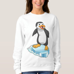 Penguin on Ice floe Sweatshirt