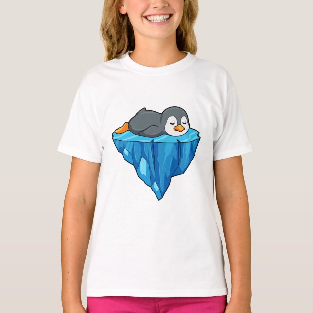 Penguin on Ice floe T-Shirt (Front)