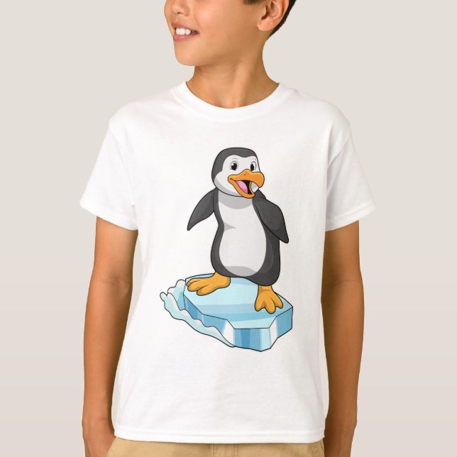 Penguin on Ice floe T-Shirt (Front)