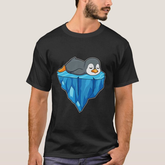 Penguin on Ice floe T-Shirt (Front)