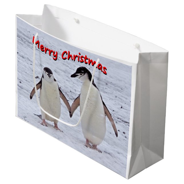Penguin Pals Gift Bag (Front Angled)