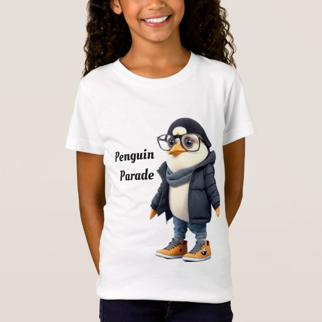 Penguin Parade T-Shirt (Front)