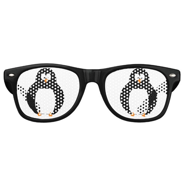 Penguin Party Glasses (Front)