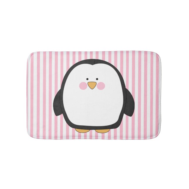 Penguin Perfection Bath Mat (Front)
