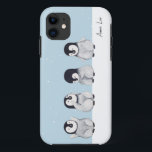 Penguin Personalised Case-Mate iPhone Case<br><div class="desc">Cute penguin art on an iPhone 11 case.</div>