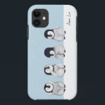 Penguin Personalised Case-Mate iPhone Case<br><div class="desc">Cute penguin art on an iPhone 11 case.</div>