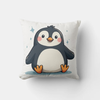 Penguin pillow cushion