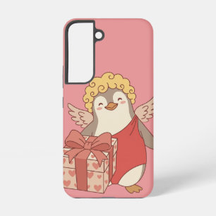 Penguin Playing Cupid Phone Case - Samsung