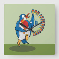 Penguin Playing table tennis