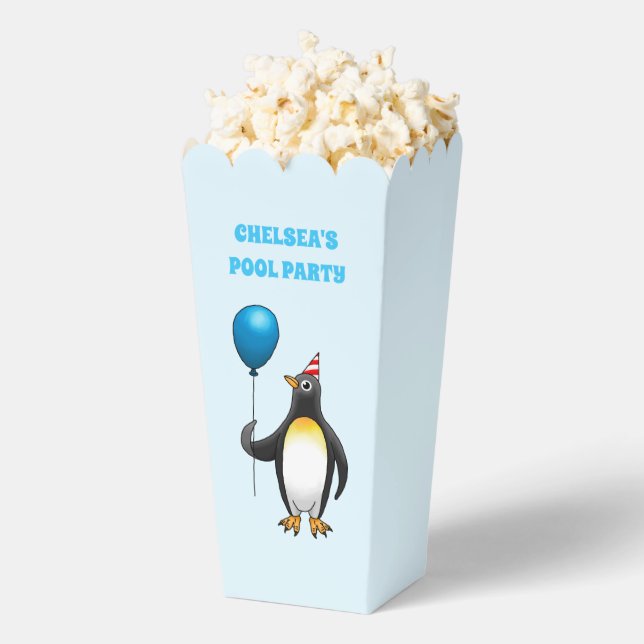 Penguin Pool Birthday Favour Box (Popped)