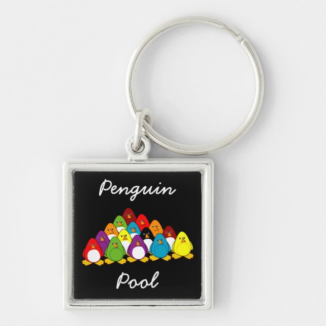 Penguin Pool Key Ring (Front)