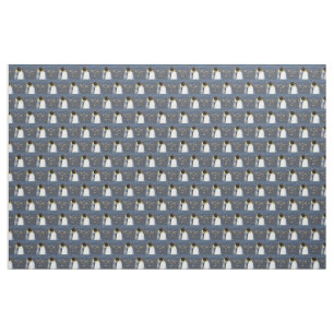 Penguin Portrait Fabric