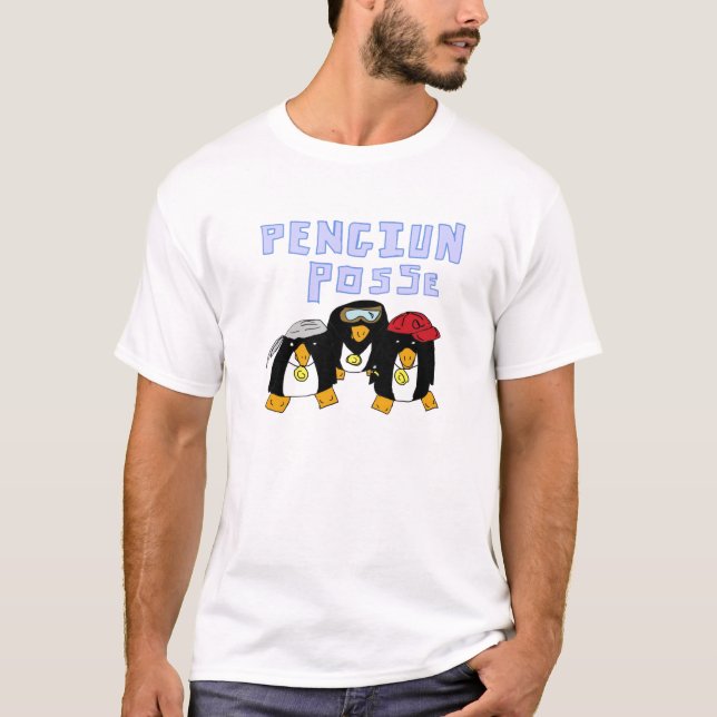Penguin Posse T-Shirt (Front)