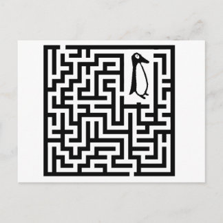 Penguin Postcard Maze by Joke App Tv Tm