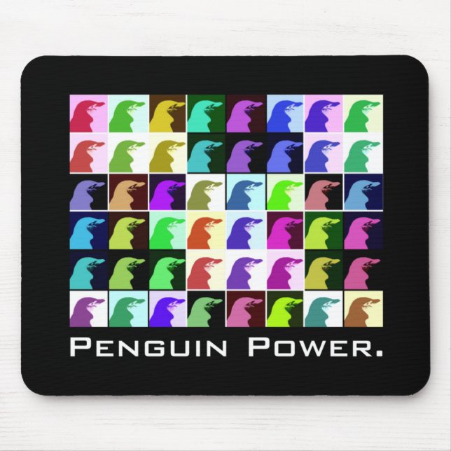 Penguin Power Mousepad (Front)