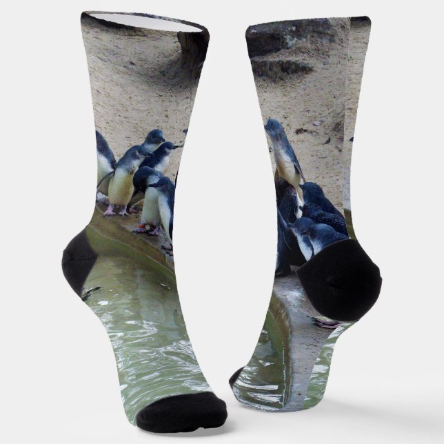 Penguin Relay: Penguin Flock Swim Team, Socks (Angled)