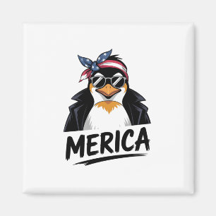 Penguin Resist Penguins Protest Against Magnet