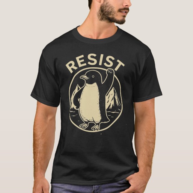 Penguin Resist T-Shirt (Front)