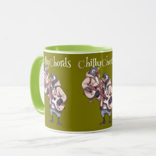 Penguin Rockers: Strumming in the Snow Mug