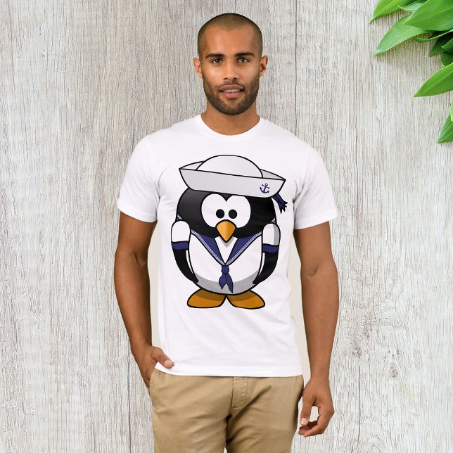 Penguin Sailor Mens T-Shirt (Creator Uploaded)