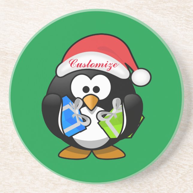 Penguin Santa  Thunder_Cove  Coaster (Front)