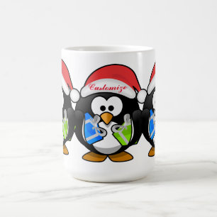 Penguin Santa  Thunder_Cove  Magic Mug