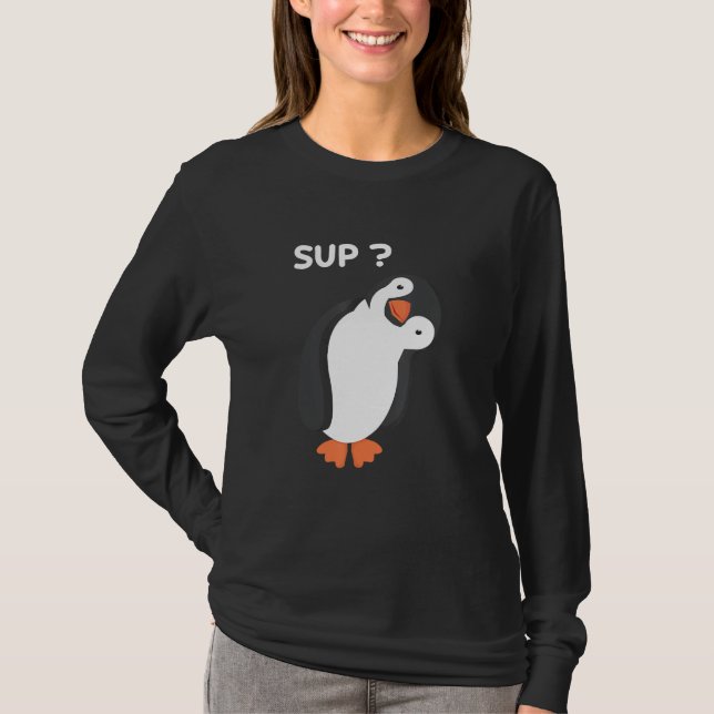 penguin saying zookeeper animal love penguin T-Shirt (Front)