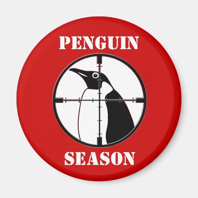 Penguin Season Magnet (Front)