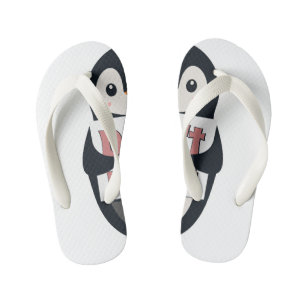 Penguin Sign: Don’t Miss Out Kid's Jandals