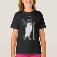 Penguin Singer Microphone Music