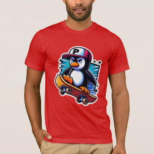 PENGUIN SKATEBOARDER T-Shirt