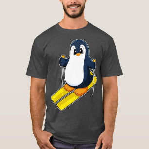 Penguin Skier Ski Winter sports T-Shirt