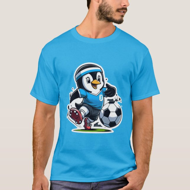 PENGUIN SOCCER SENSATION T-Shirt (Front)