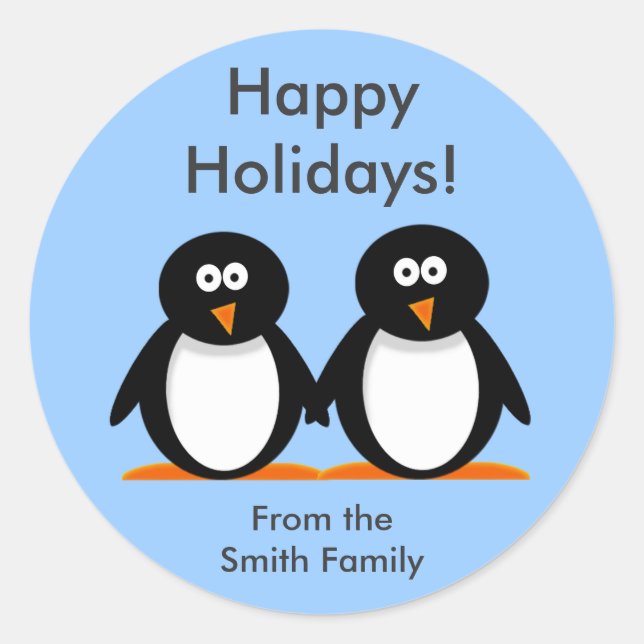 Penguin Sticker (Front)