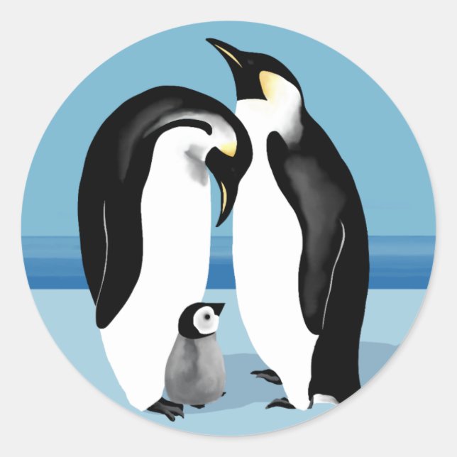 Penguin Stickers (Front)