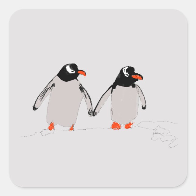 Penguin Stickers (Front)