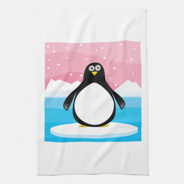 Penguin Tea Towel (Vertical)