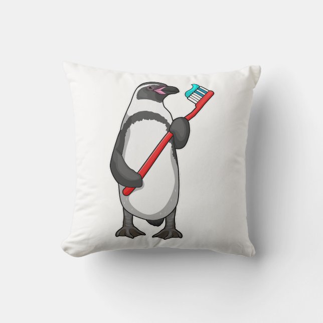 Penguin Tooth brush Cushion (Front)