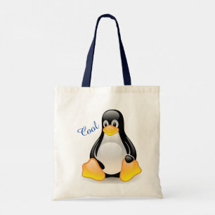 Penguin tote bag