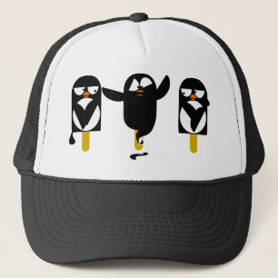 penguin trucker hat