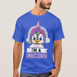 Penguin Unicorn Funny Gentoo King Penguin and Unic T-Shirt
