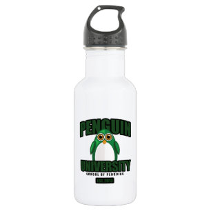 Penguin University - Green 532 Ml Water Bottle