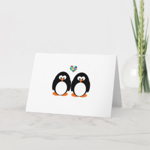 Penguin Valentine's Day Card